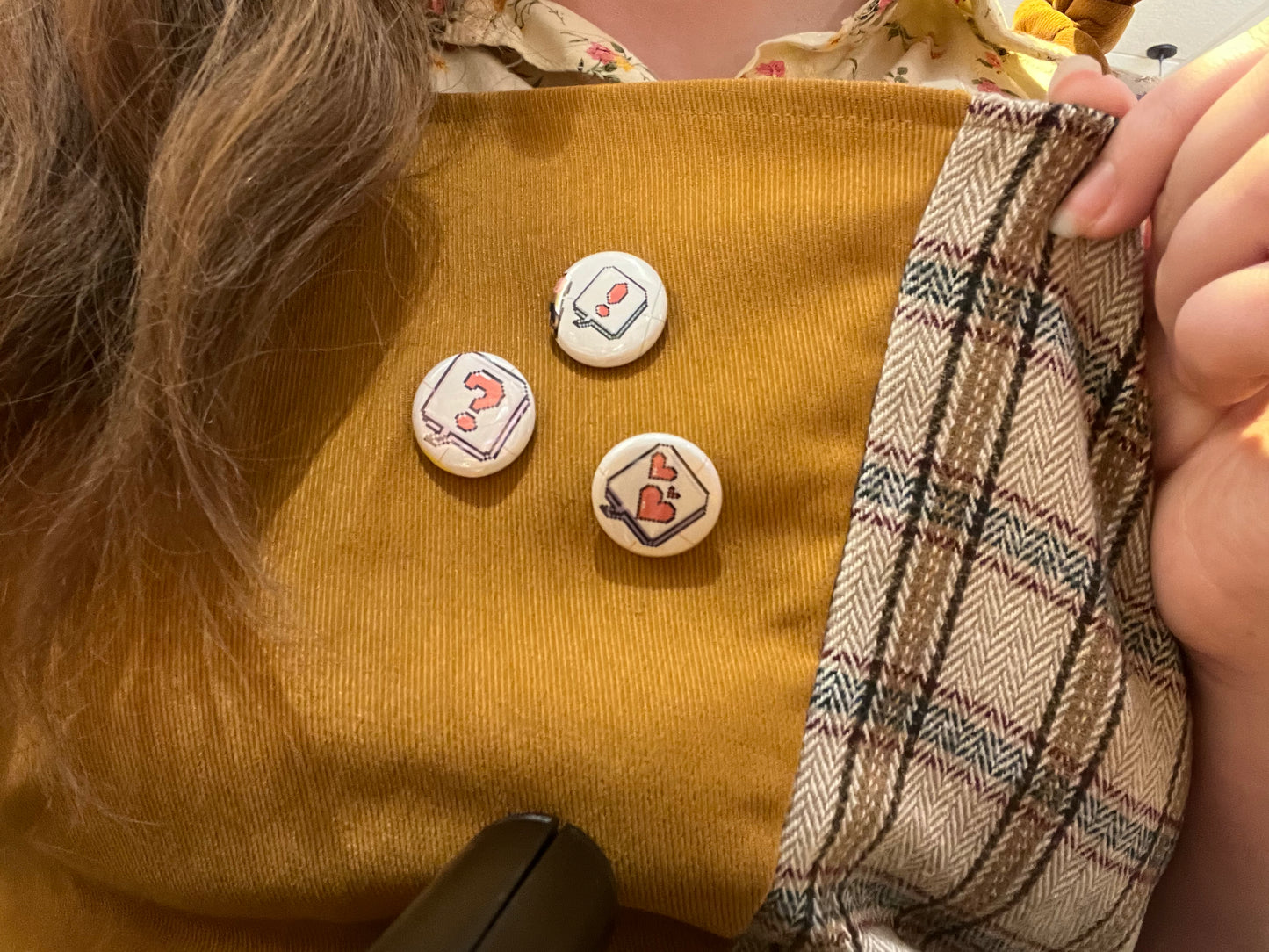 1" Button Pack - Speech Bubble V2