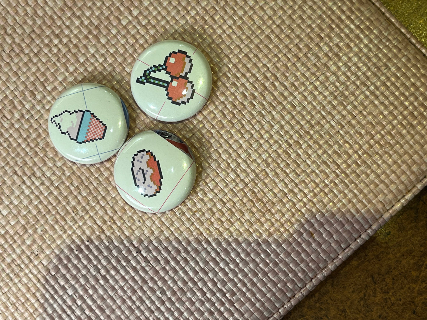 1" Button Pack - Sweets