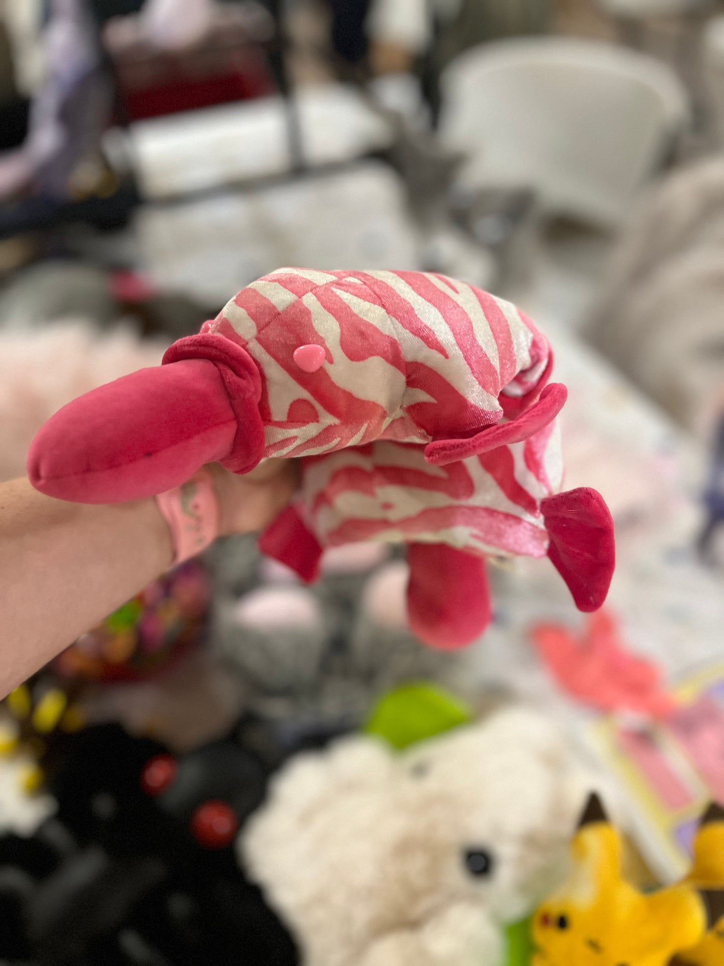 Baby Platypus Plushie - Zebra