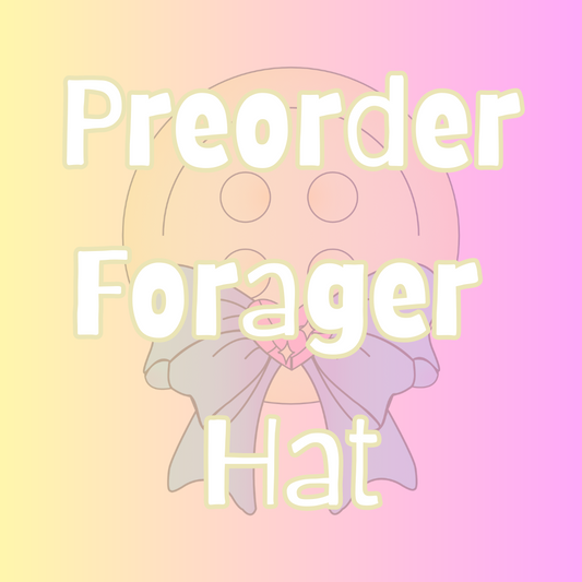 Preorder Crochet Forager Hat