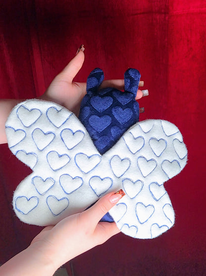 Love Bug Moth - Love Blue