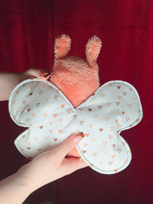 Love Bug Moth - Chocolate Hearts