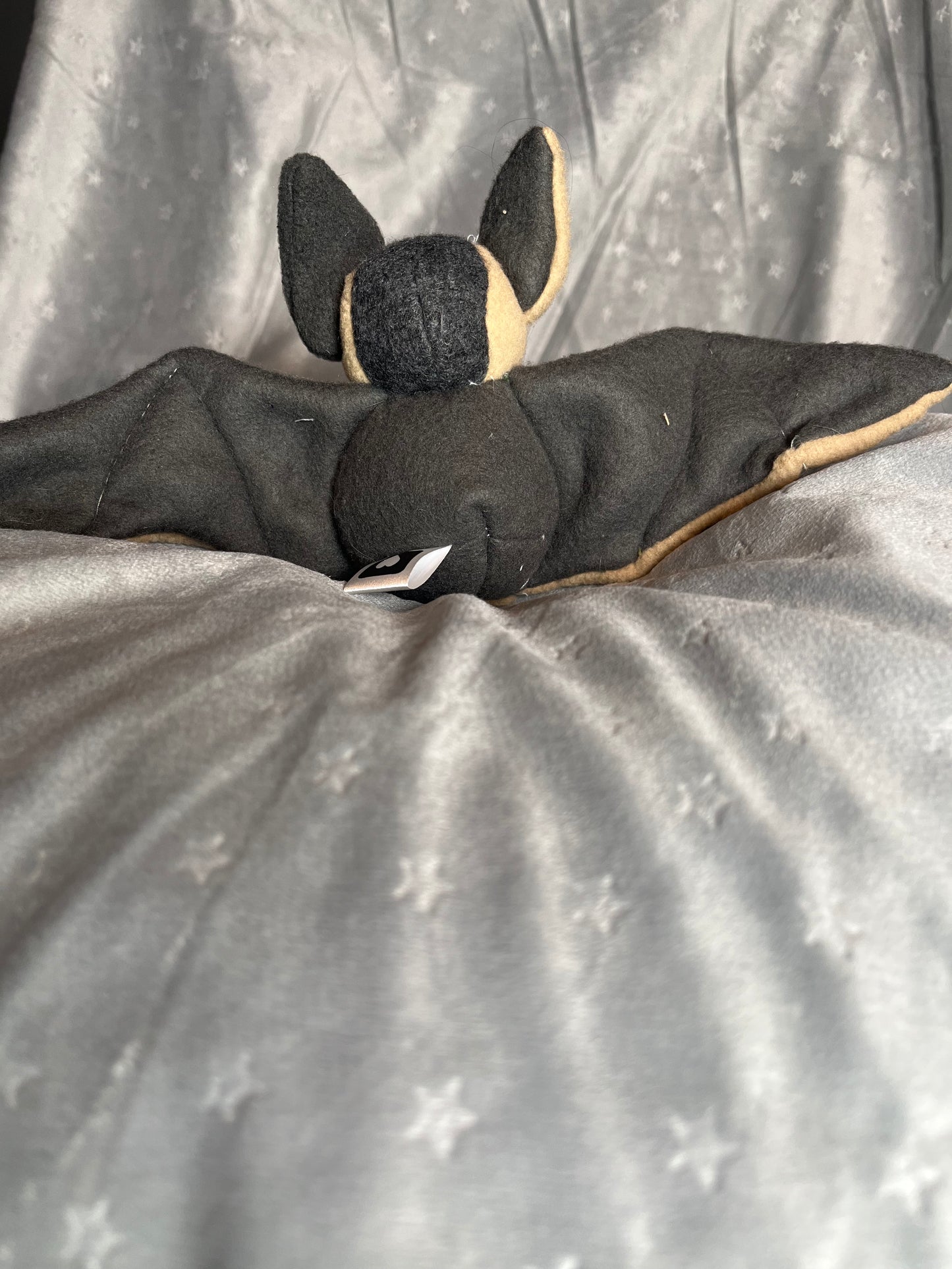 Bat Plushie - Black and Tan