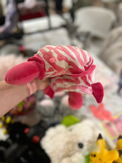 Baby Platypus Plushie - Zebra