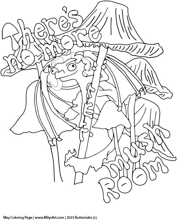 Free Coloring Page Download - May 2023