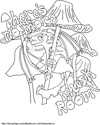 Free Coloring Page Download - May 2023