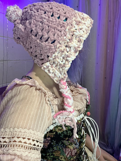 Dusty Pink FaerieTale Bonnet
