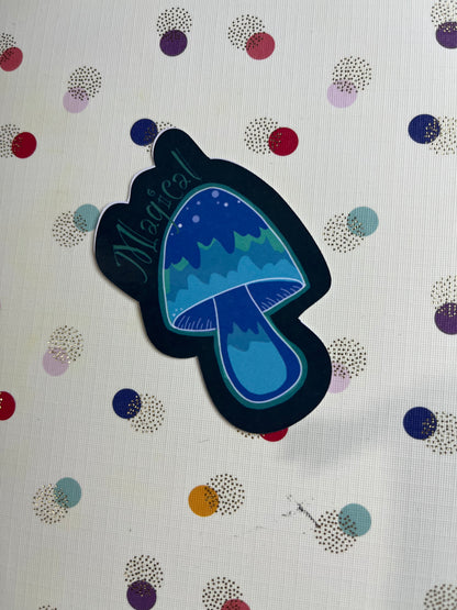 Magical Mushroom Sticker